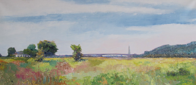Henk Voorbij-Blaauwe Kamer-acryl