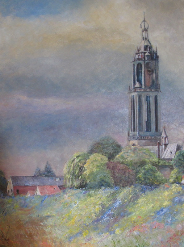 Henk Voorbij-Cunera Rhenen-acryl