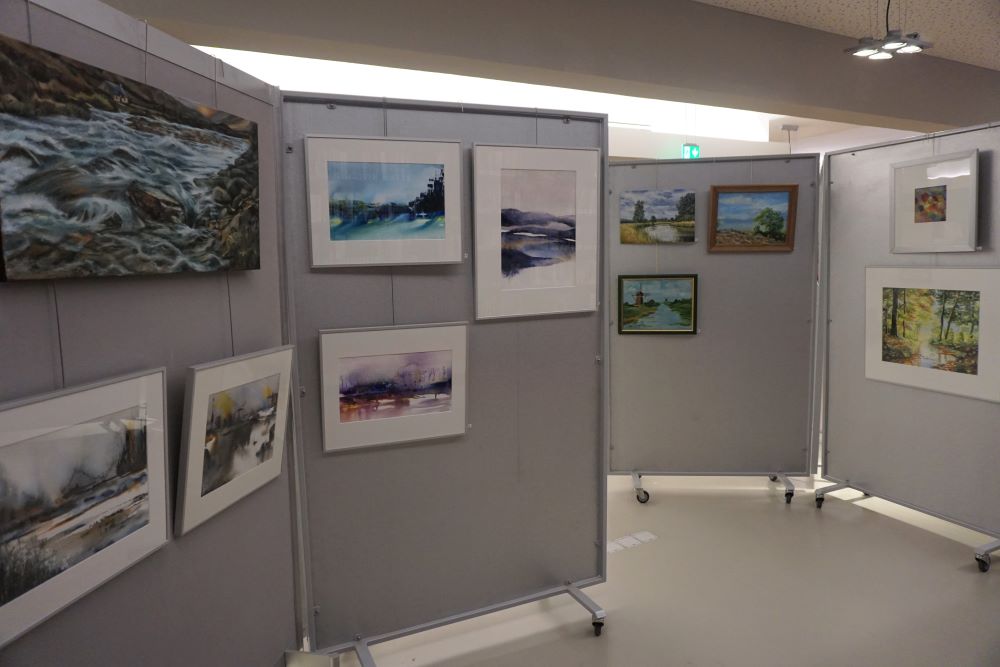 Expositie Het Gelders Palet in bblthk Wageningen 2021