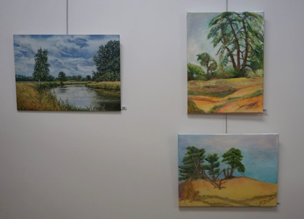 Expositie Het Gelders Palet in atelier Wageningen 2022