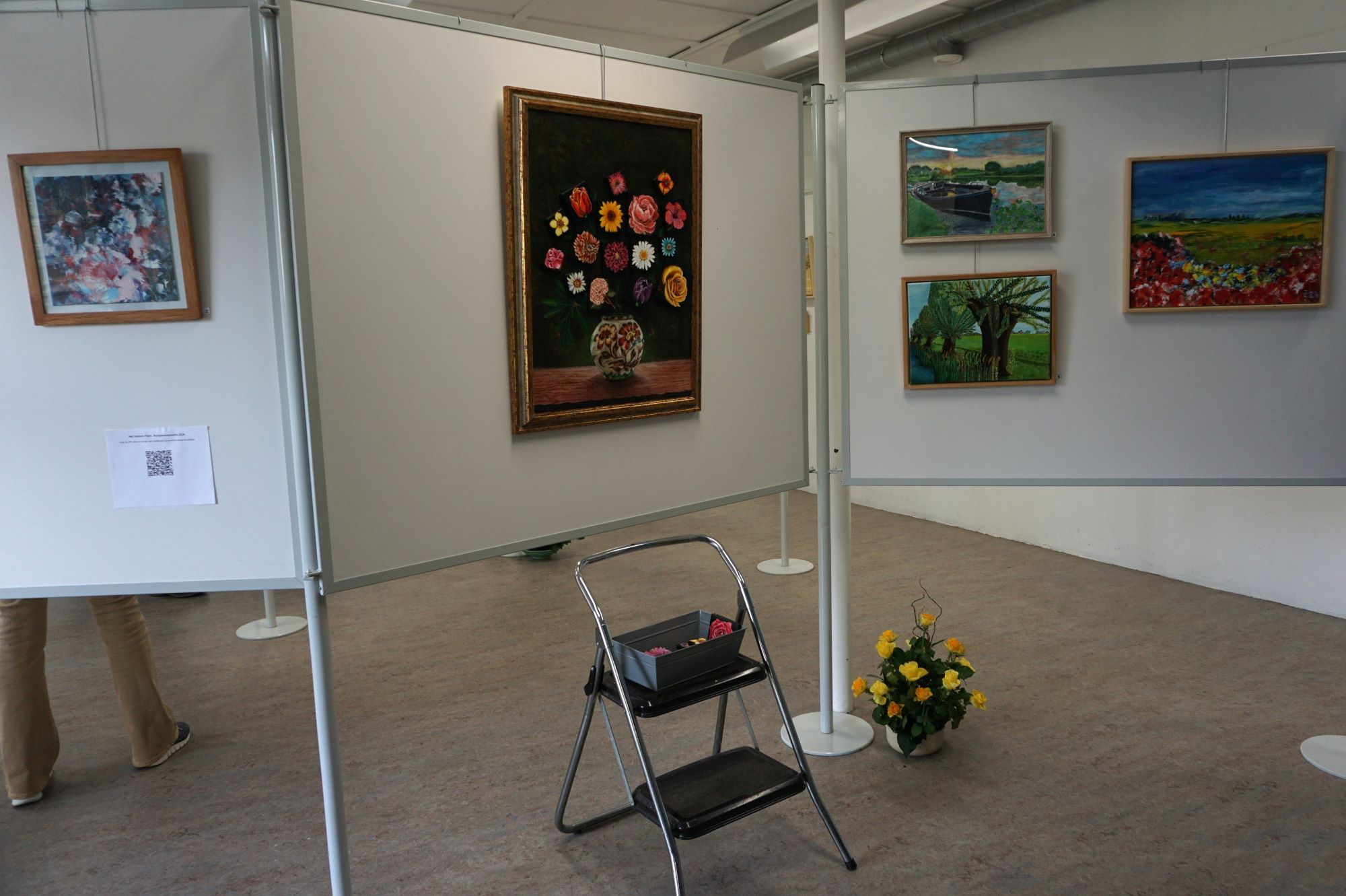 Expositie Het Gelders Palet in atelier Wageningen 2024