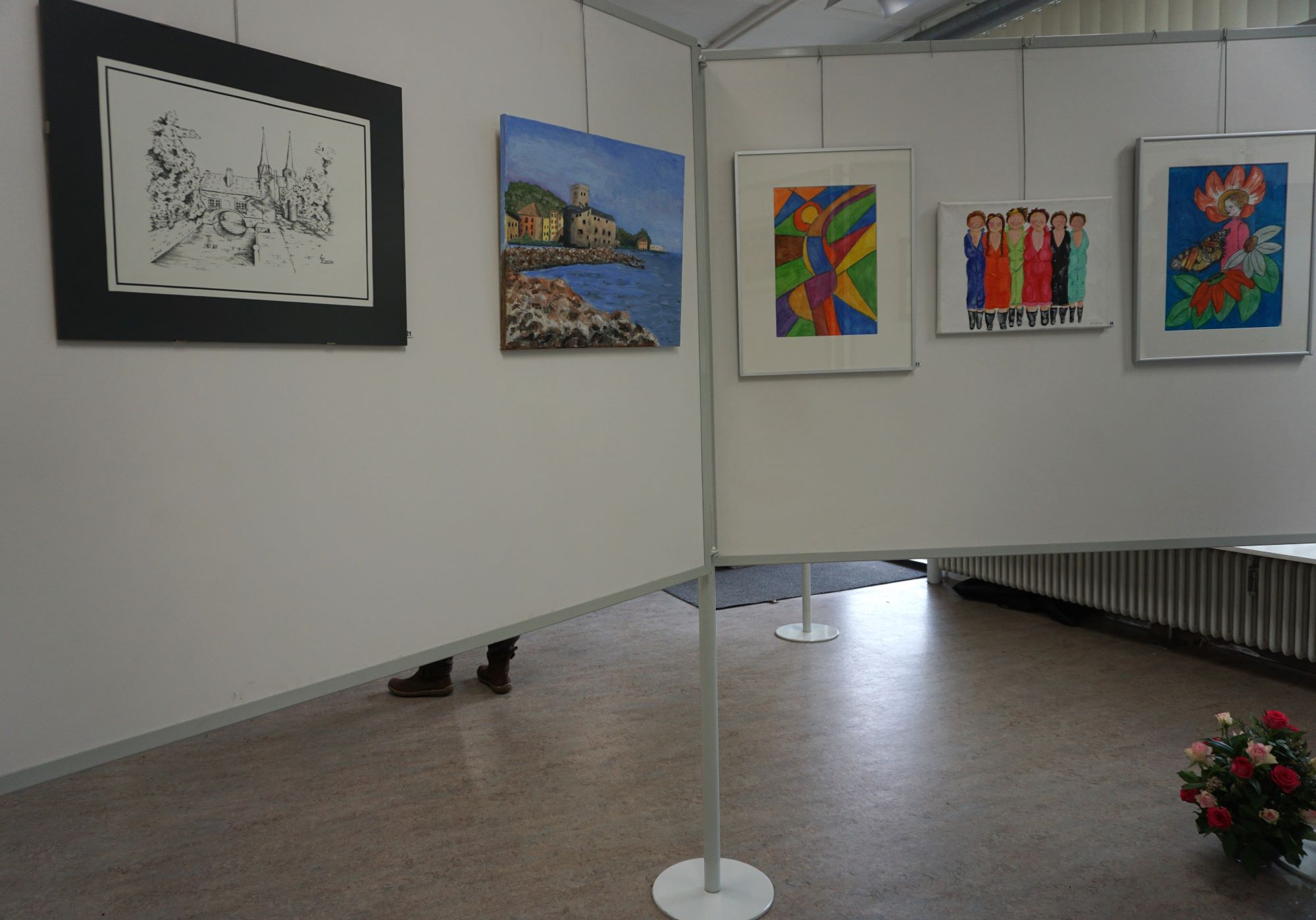 Expositie Het Gelders Palet in atelier Wageningen 2024