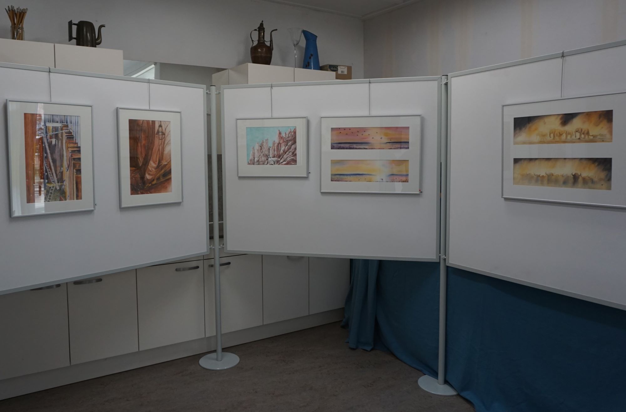 Expositie Het Gelders Palet in atelier Wageningen 2024