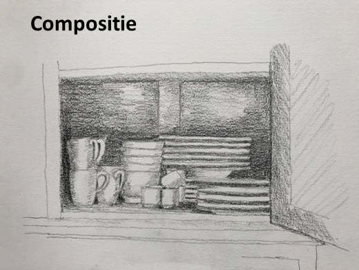 Marc Petit-compositie-potlood
