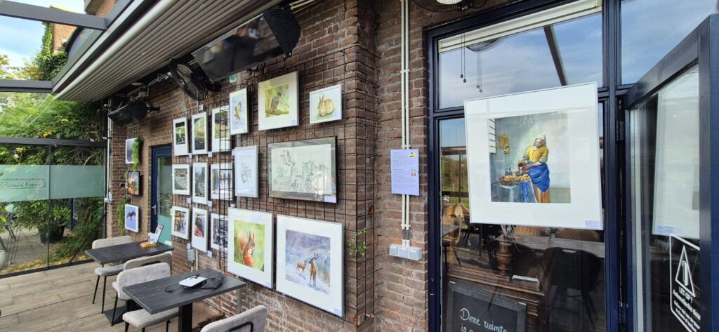 2026 expositie Els Derksen bij de Blaauwe Kamer, foto Norbert Lukkezen